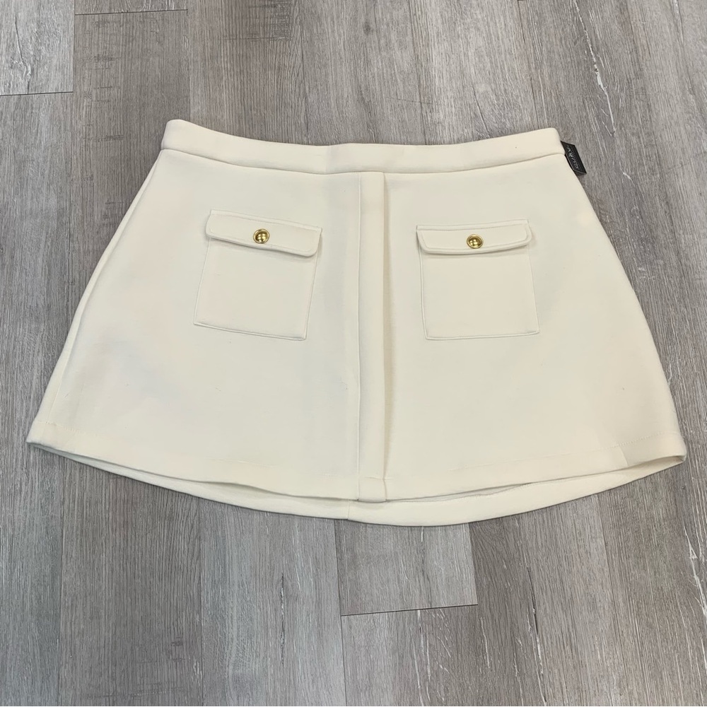 Eloquii Cream Colored Skirt